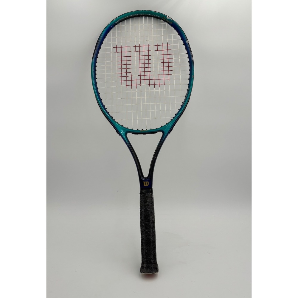 Wilson Graphite Supreme Stretch Tennis Racquet 4 1/2 Blue Good Oversize SPS